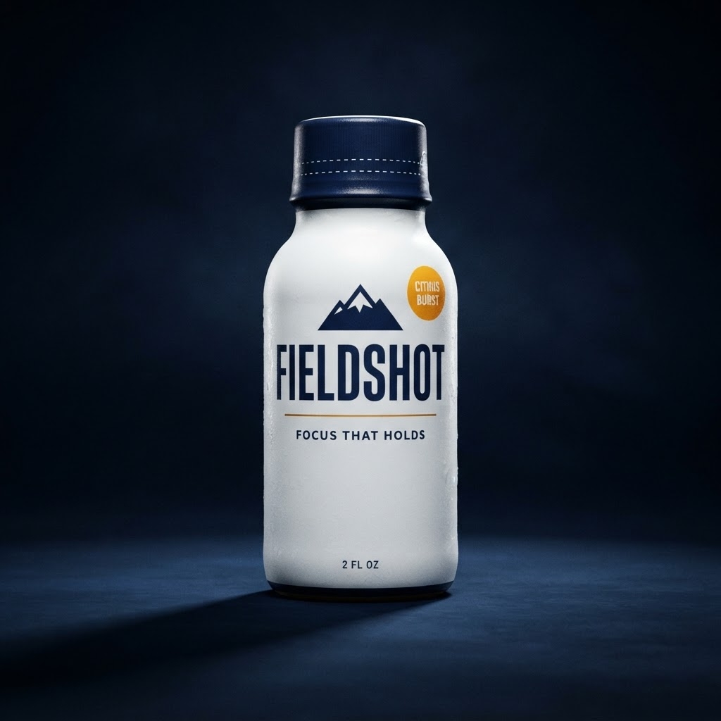 FieldShot Citrus Burst bottle